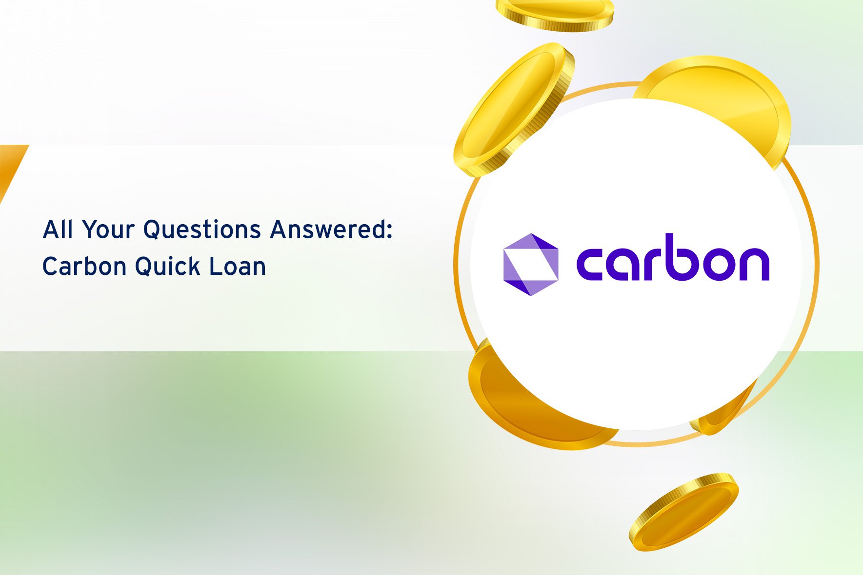 All Your Questions Answered: Carbon Quick Loan image